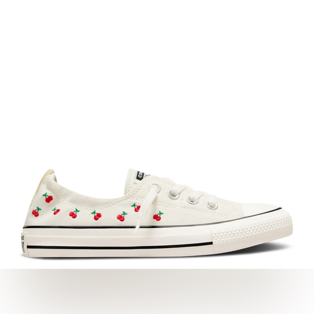 NWT CHUCK TAYLOR ALL STAR SHORELINE SLIP-ON 'CHERRIES'